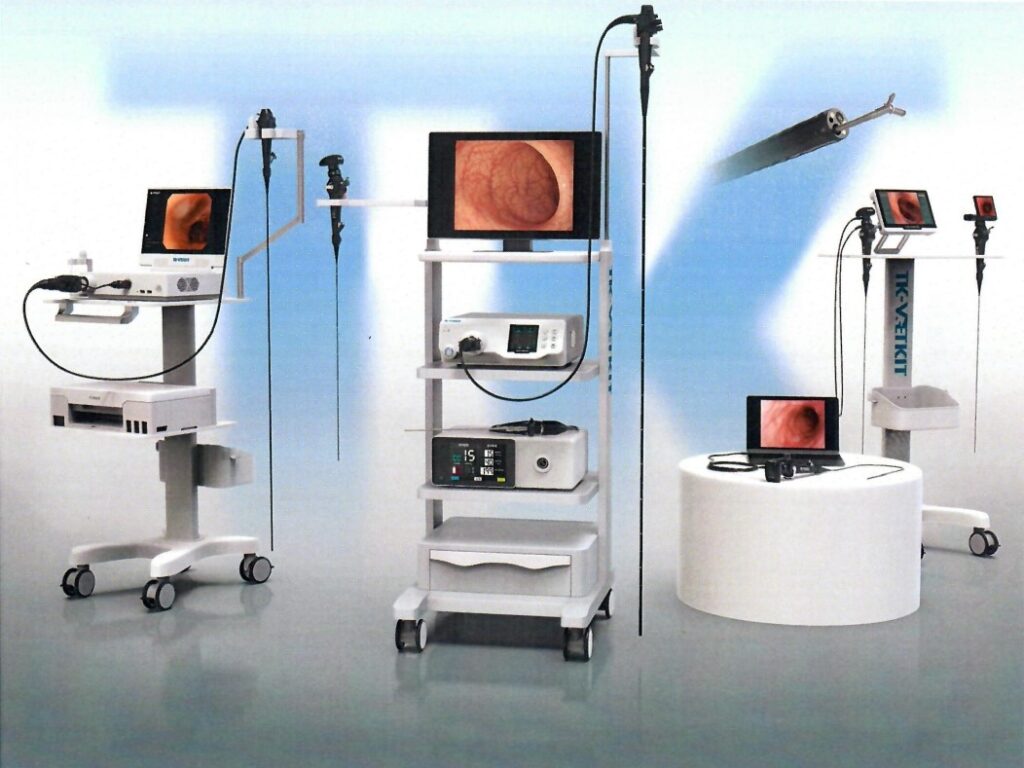 endoskopy giętkie do weterynarii